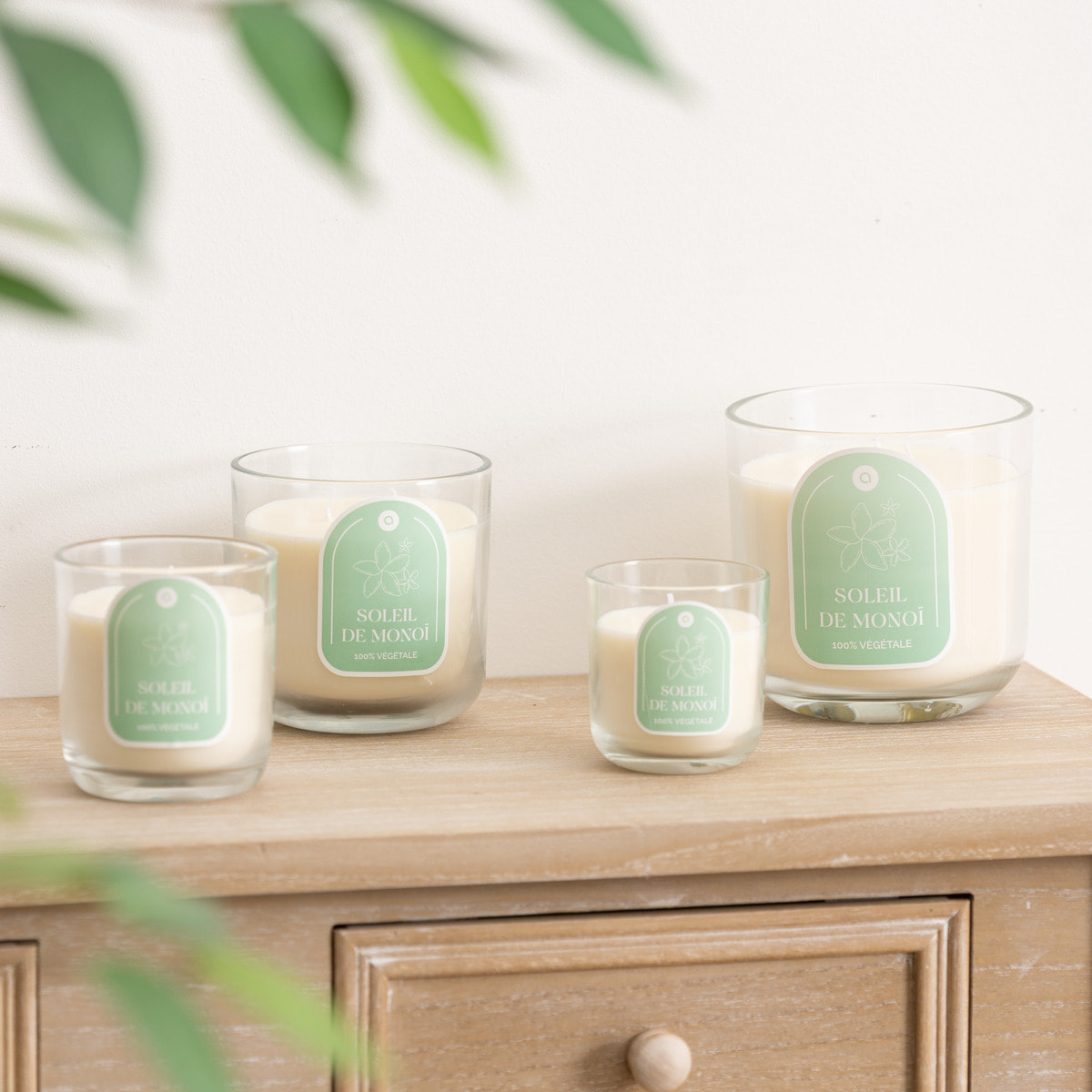 Bougie parfumée " Floa" monoï 210g