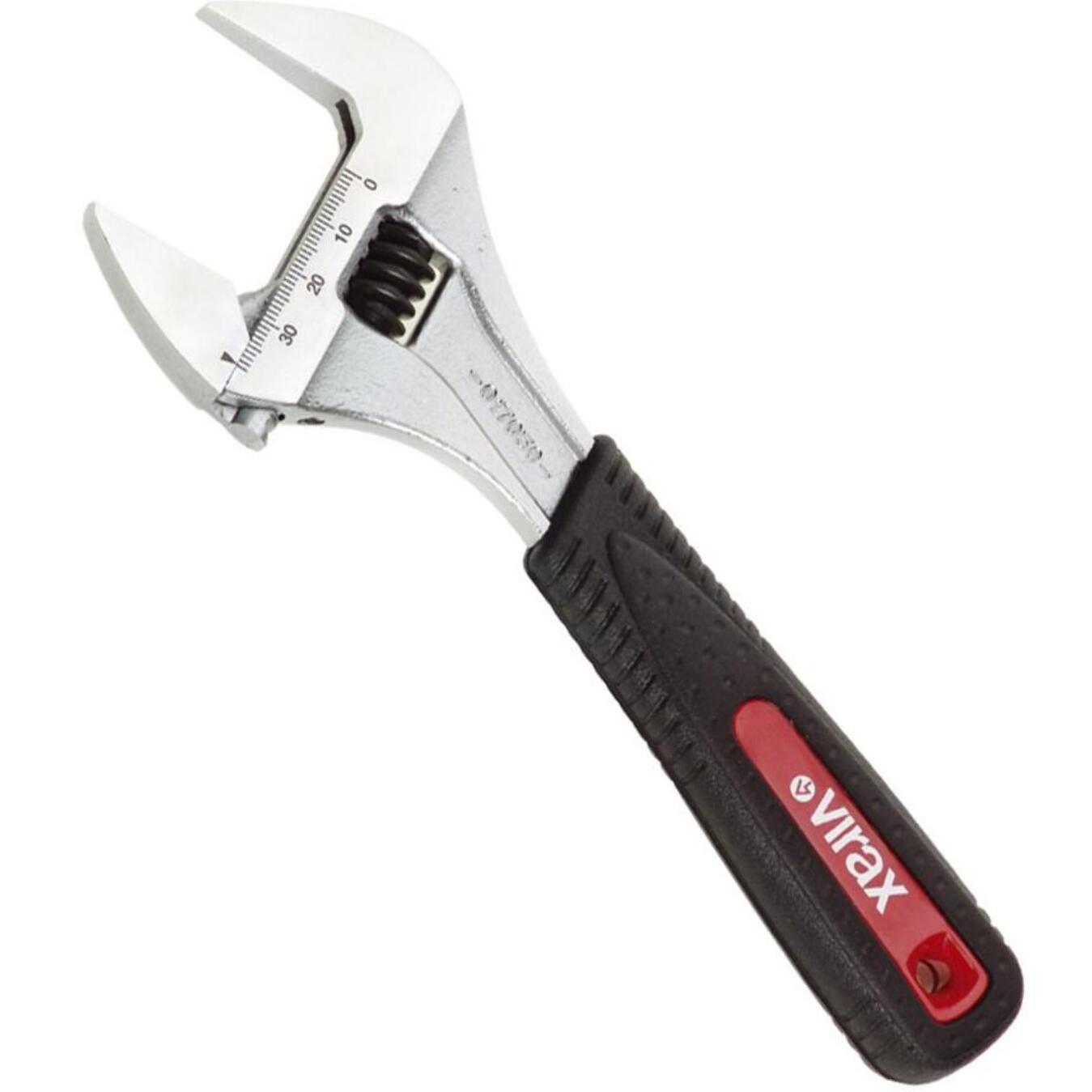 Clé à molette ouverture 39 mm extra-large 8' VIRAX 215 mm - 017050