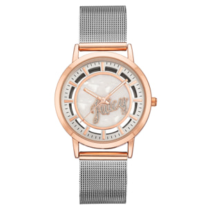 Reloj Juicy Couture JC1217WTRT Mujer Analogico Cuarzo con Correa de Acero inoxidable