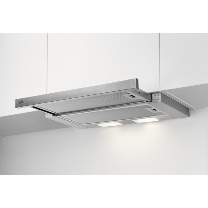 AEG Campana extractora extraíble Serie 3000 Extractor de 60 cm DPB3632S | Reacondicionado
