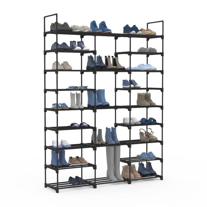 Etagère range chaussures modulable - 40 paires