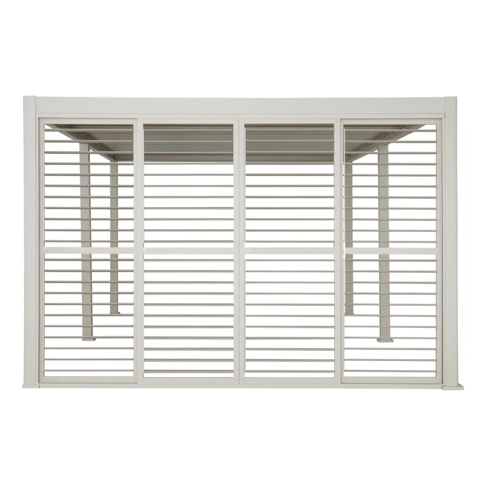 Persienne pour pergola Evora argile