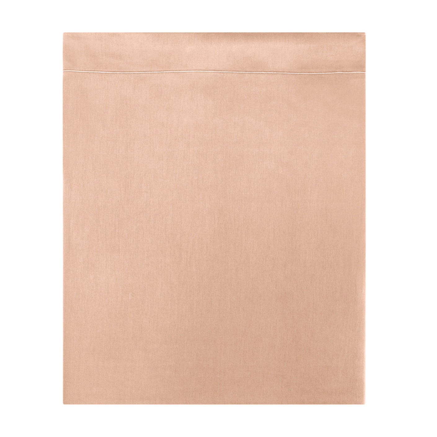 Drap plat en coton lavé Cap Ferret - Rose