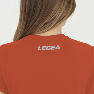 T-shirt in cotone da ginnastica GAMINEDE corallo