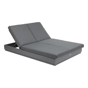 Lit de piscine Allure gris graphite