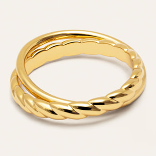 Anillo Story Baño Oro