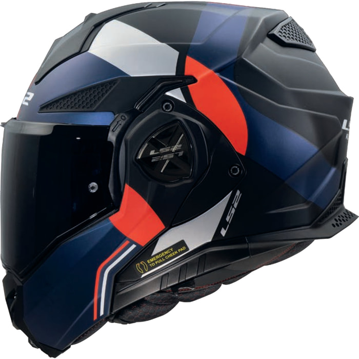 LS2 FF901 ADVANT X ULTRA MATT BLUE RED-06