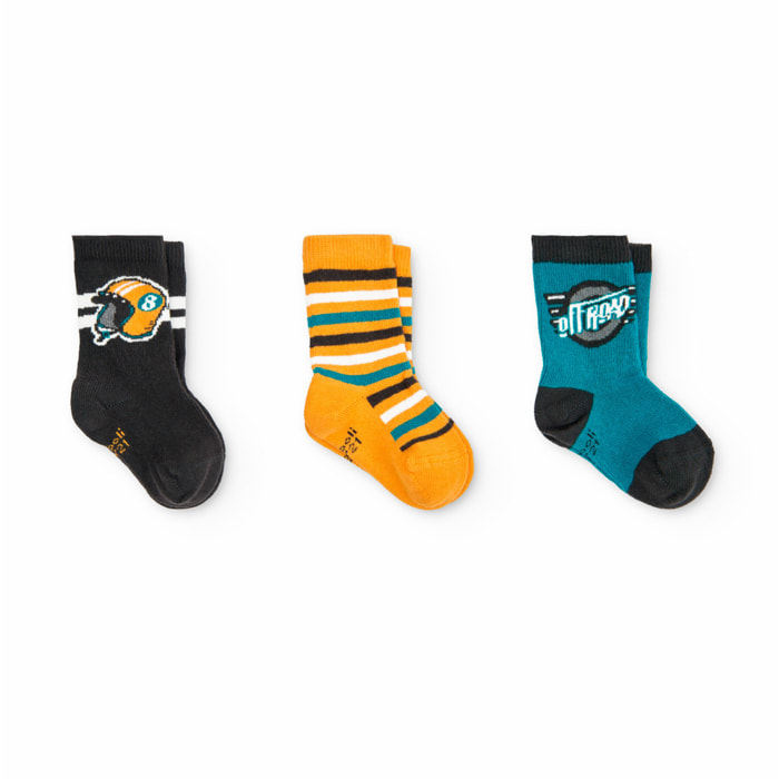 Pack calcetines de bebé niño -BCI