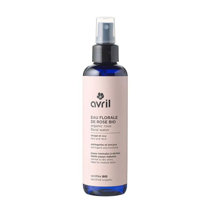 Eau florale de Rose - Certifiée bio 200 ml