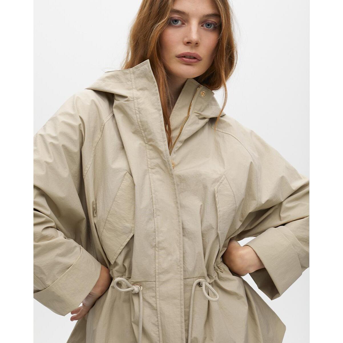 Parka Oversize Cintura Regolabile