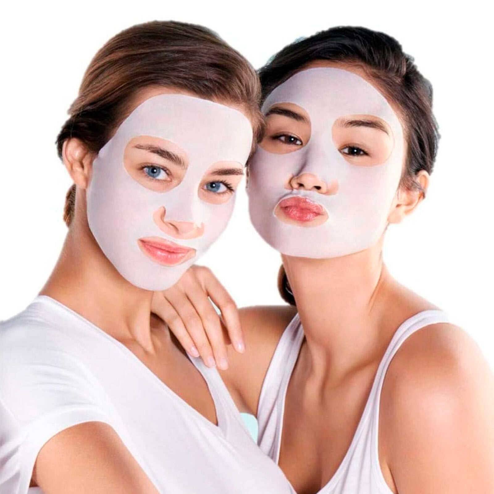 4x Maschera Viso Idratante Calmante in Tessuto SkinActive Hydra Bomb con Camomilla e Acido Ialuronico