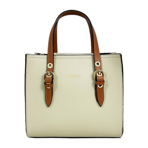 Bolso de mano Cheval Firenze Helen Beige/Camel