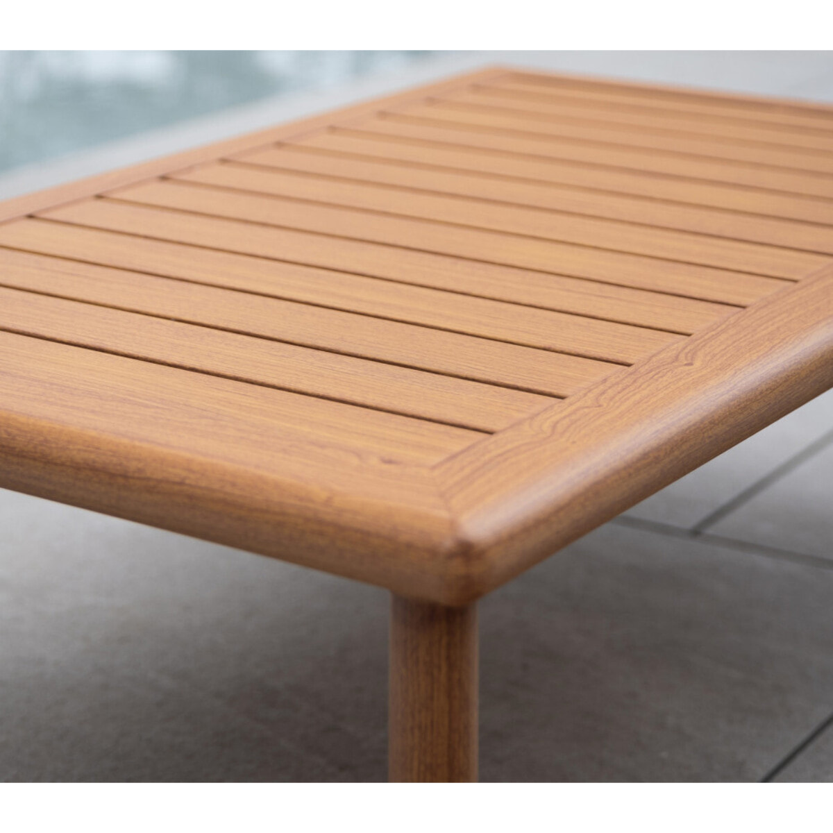 Salon de jardin en aluminium - 4 places - terracotta - ARIZONA