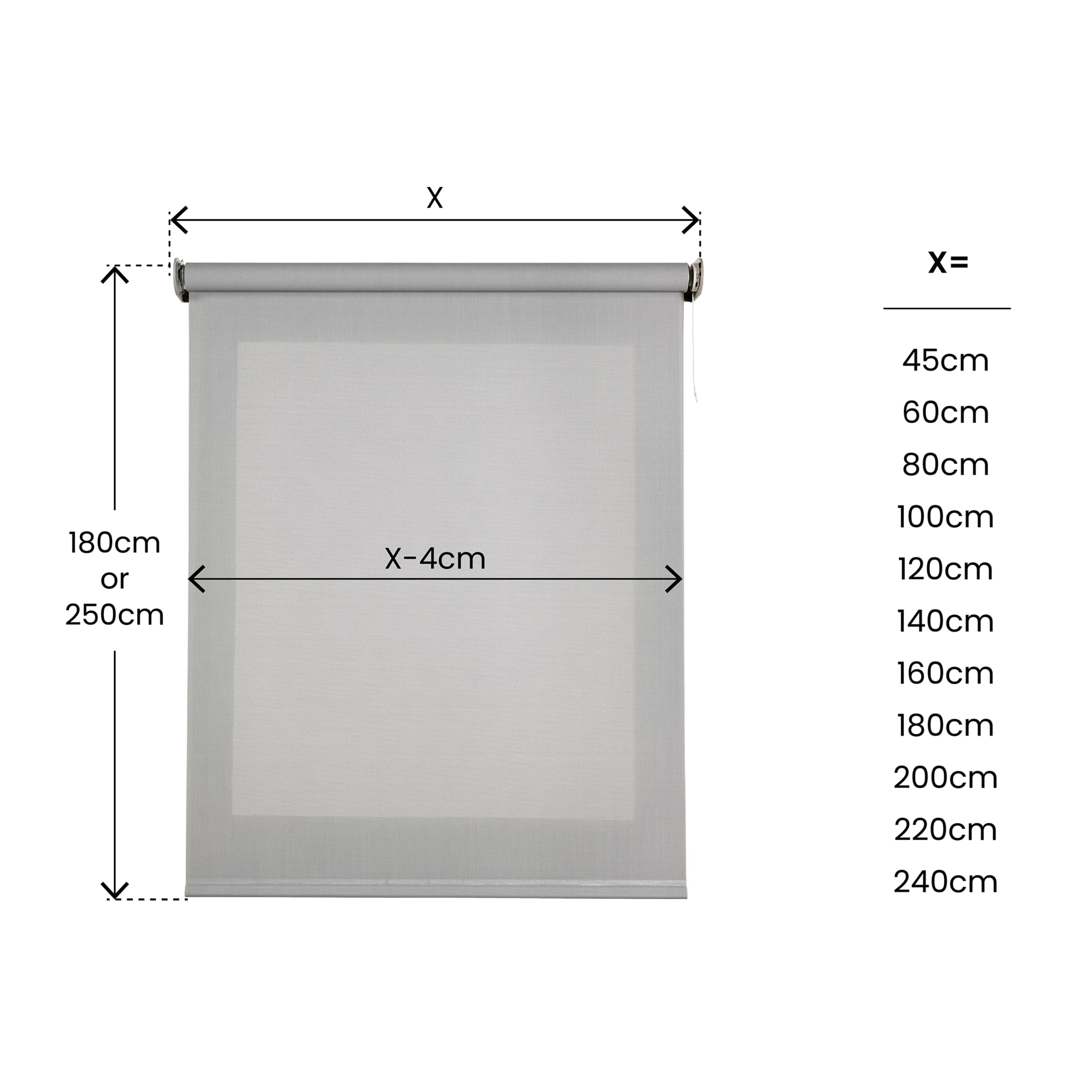 Store motorisé SCREEN PRO Solaire Gris
