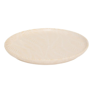 Assiette dessert Gina D22cm creme