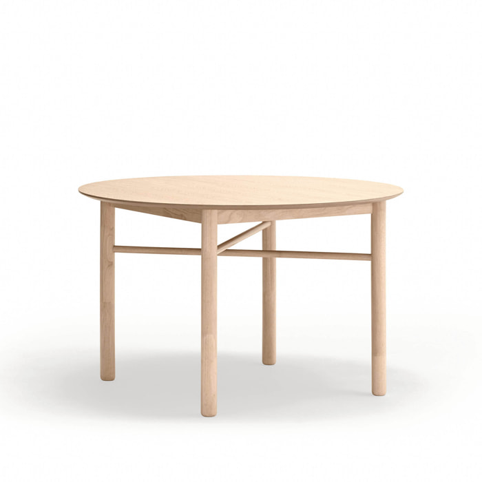 Mesa redonda Junco 120cm natural claro