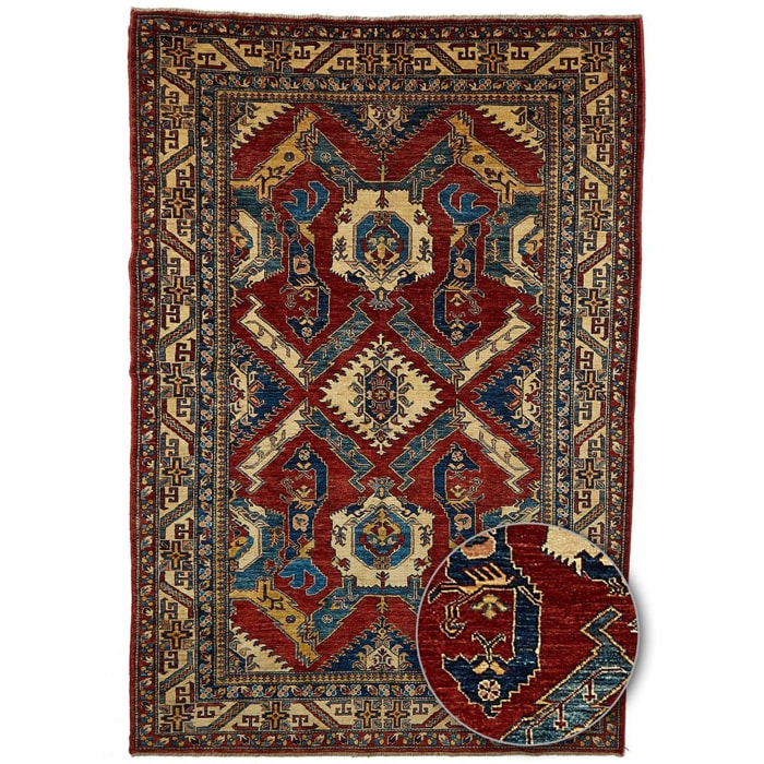 Authentique Tapis d'Orient fait main en laine POLU