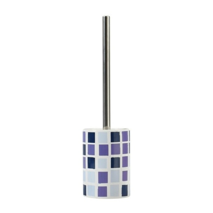 Brosse Wc avec support Céramique MOSAIKO Bleu MSV