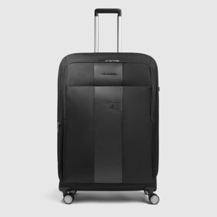 Piquadro Valise à 4 roues grande, extensible avec protection antichoc et serrure TSA