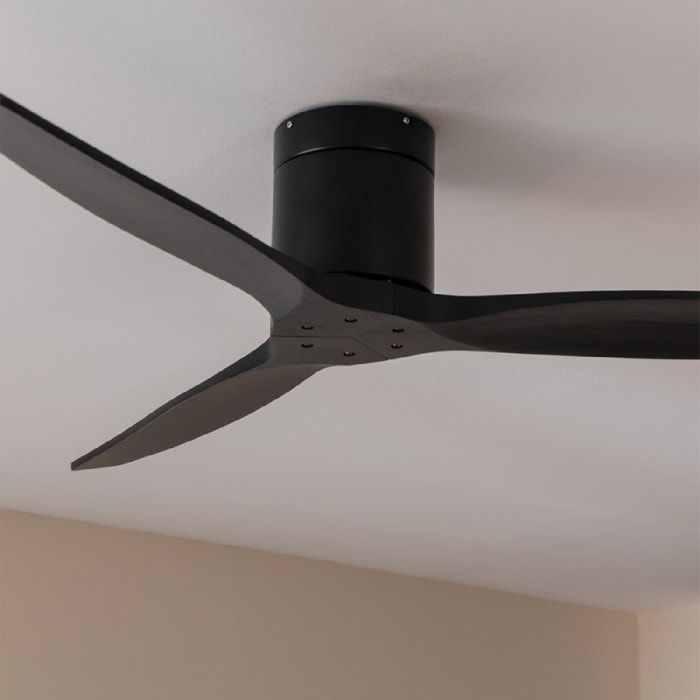 Cecotec Ventilateur de plafond sans lampe EnergySilence Aero 5500 Aqua Black&Bla