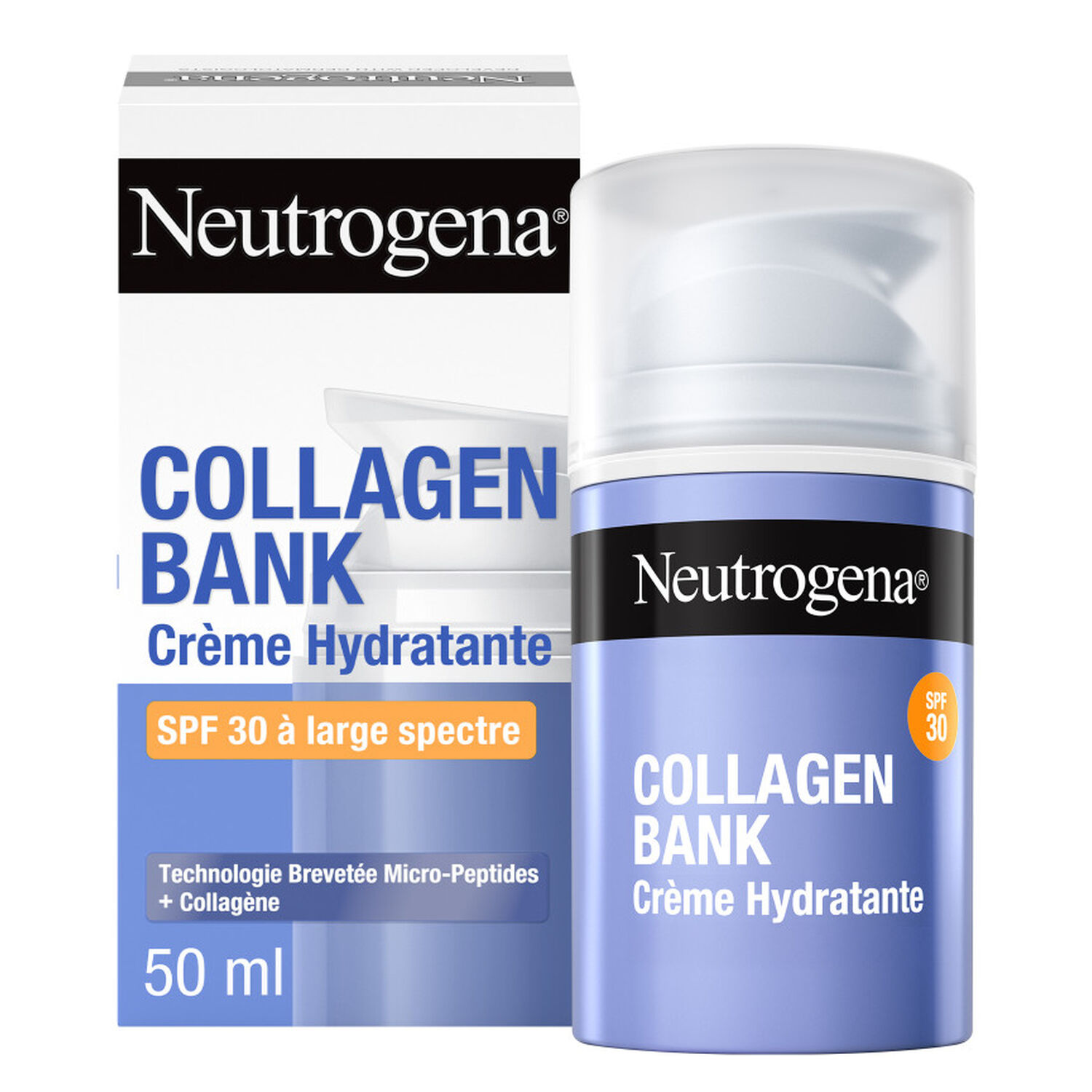 Collagen Bank SPF 30 - Crème Hydratante Visage 50 ml