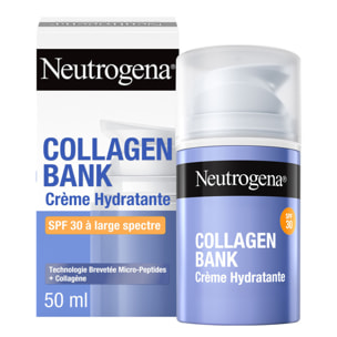 Collagen Bank SPF 30 - Crème Hydratante Visage 50 ml