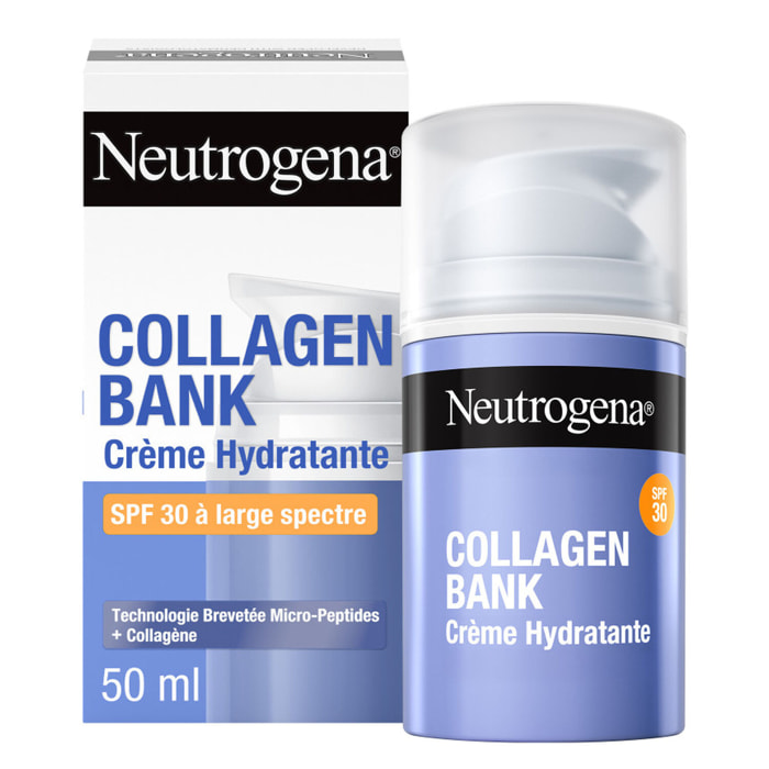 Collagen Bank SPF 30 - Crème Hydratante Visage 50 ml