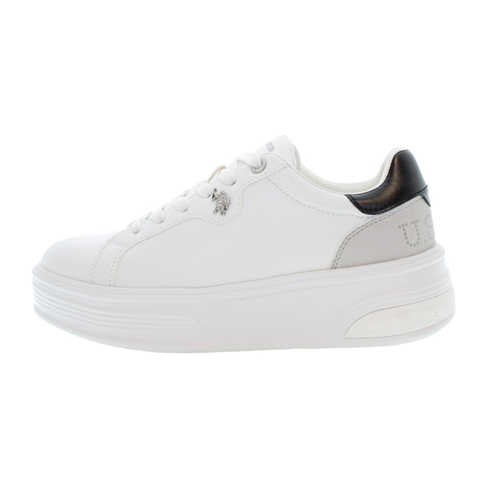 U.S. Polo Assn. - Sneakers ASUKA010W/5YS1 in sintetico per donna