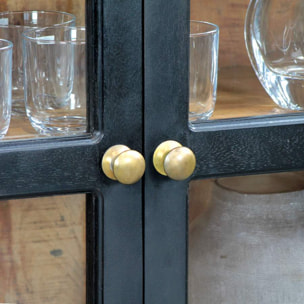 Credenza industrial Manny in legno  di mango