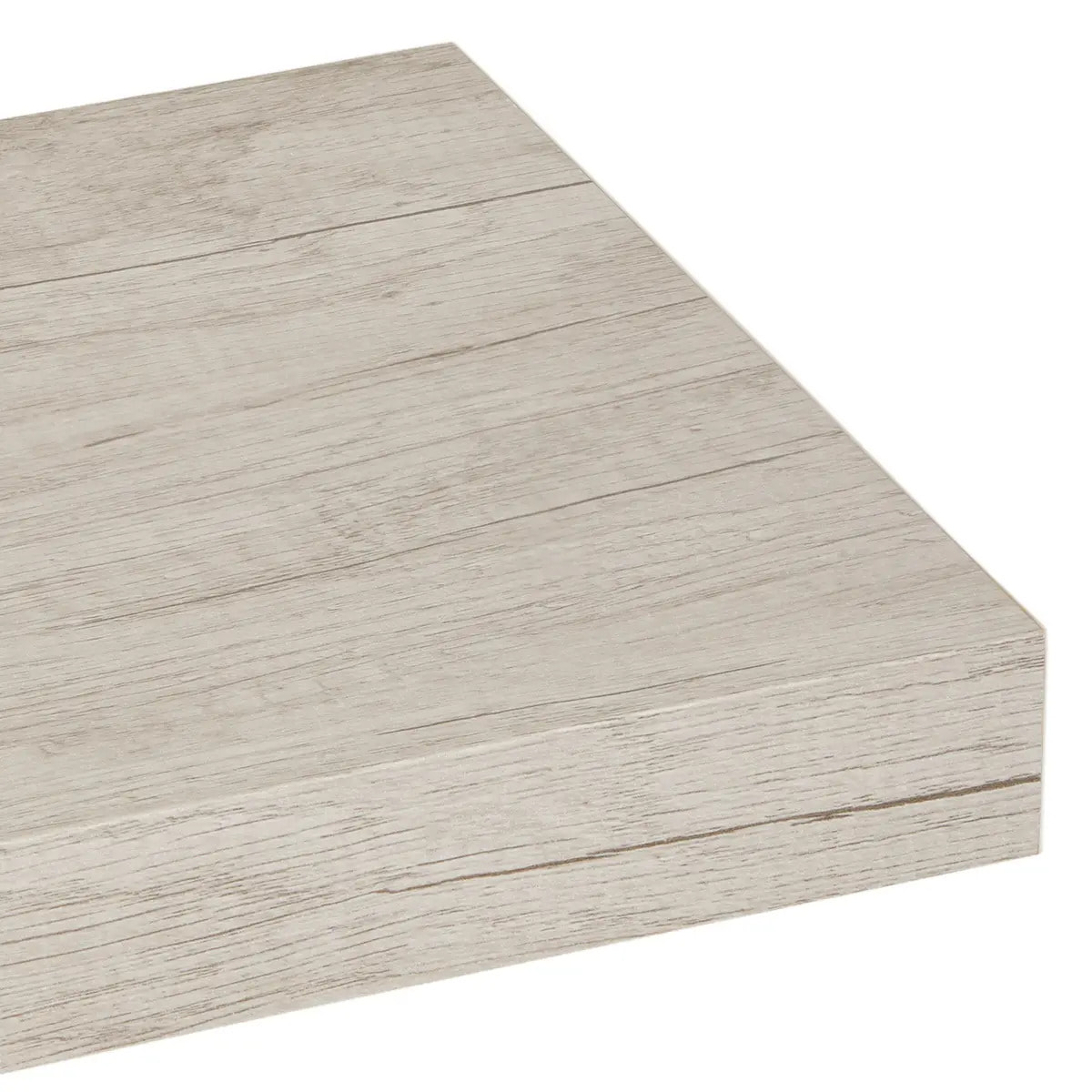 Étagère murale "Fixy" 23,5cm effet chêne gris