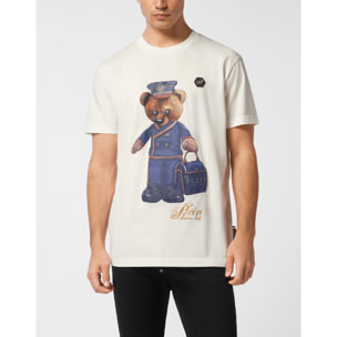 PHILIPP PLEIN Camiseta de cuello redondo y manga corta TEDDY