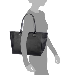 Avola bolso de hombro mujer. Piel auténtica Dollaro.