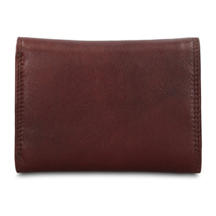 Portafoglio uomo in vera pelle - Modello Erevan Lux - Casual - 14.0 x 10.0 x 2.5 cm