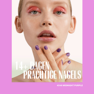 Vernis semi-permanent - 248 Midnight Purple - 15 ml
