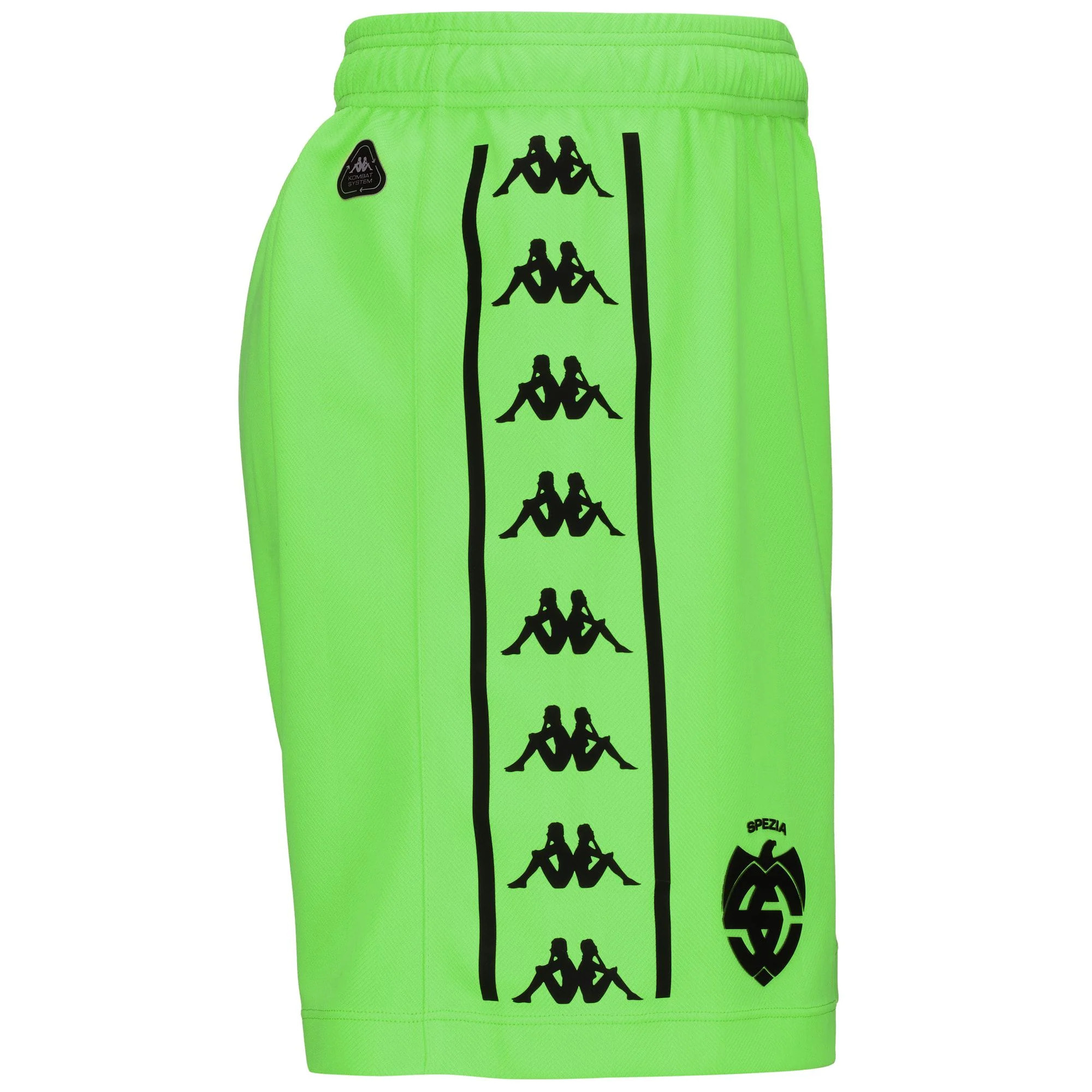 Pantaloni Corti Kappa Uomo Kombat Ryder Spezia Verde