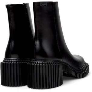 Botines - CAMPER Pix London - Negro - Cuero liso