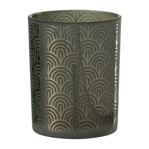 J-Line photophore Arc - verre - vert - medium