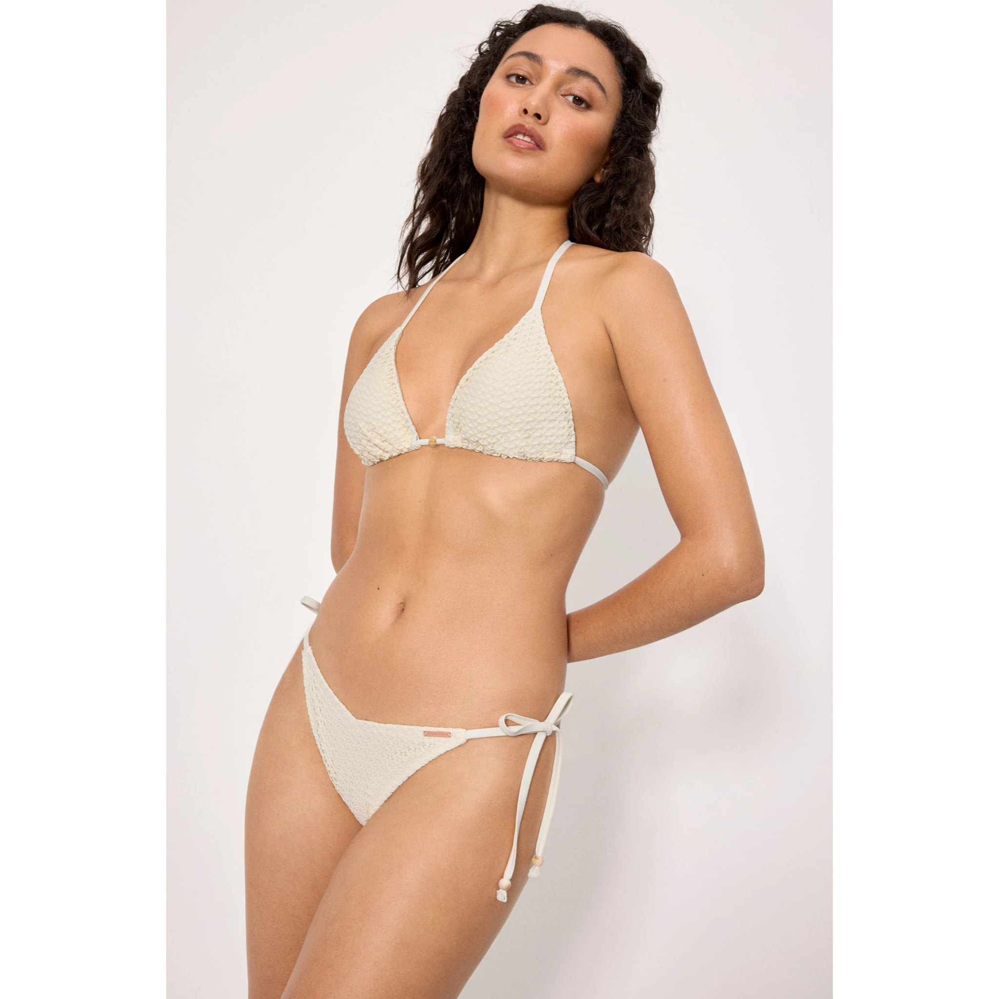 Slip bikini brasiliano Beige