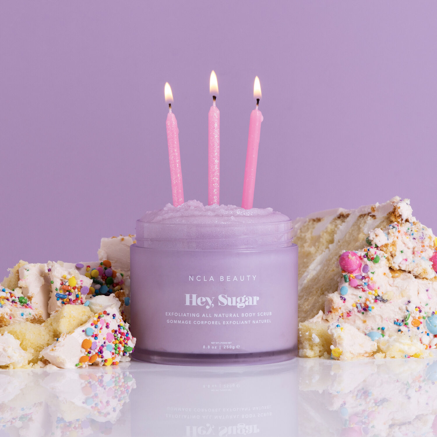 Hey, Sugar - All Natural Body Scrub - Birthday Cake - Gommage Corps 250 g