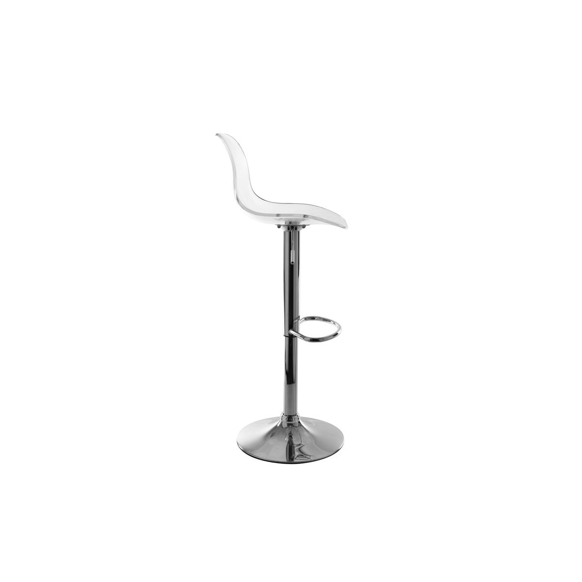 Tabouret de bar transparent GALILEO