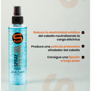 Spray gel extra fort 200 ml.