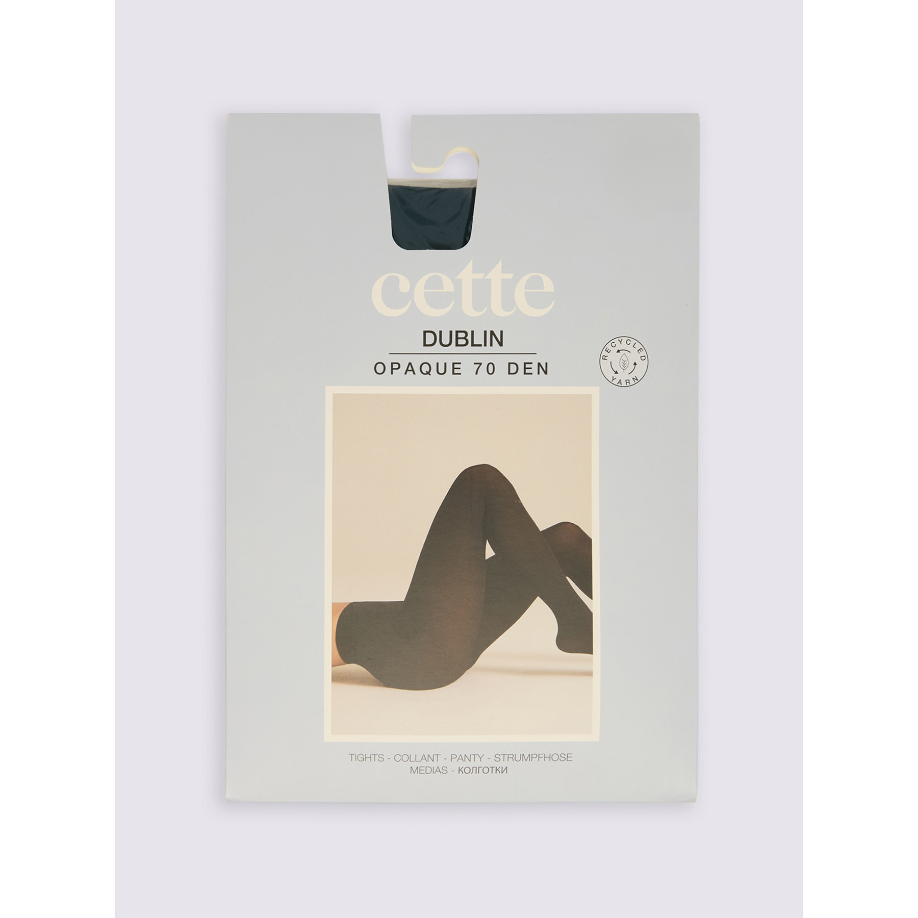 Fiorella Rubino - Medias Confort 70 DEN CETTE - Azul