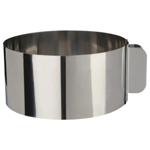 Moule à manqué extensible 30 cm Inox