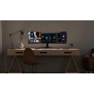 Ecran PC Gamer TCL 57R94 57" Incurvé 1000R DUHD 120Hz VA MiniLED HDR 1000 AMD FreeSync