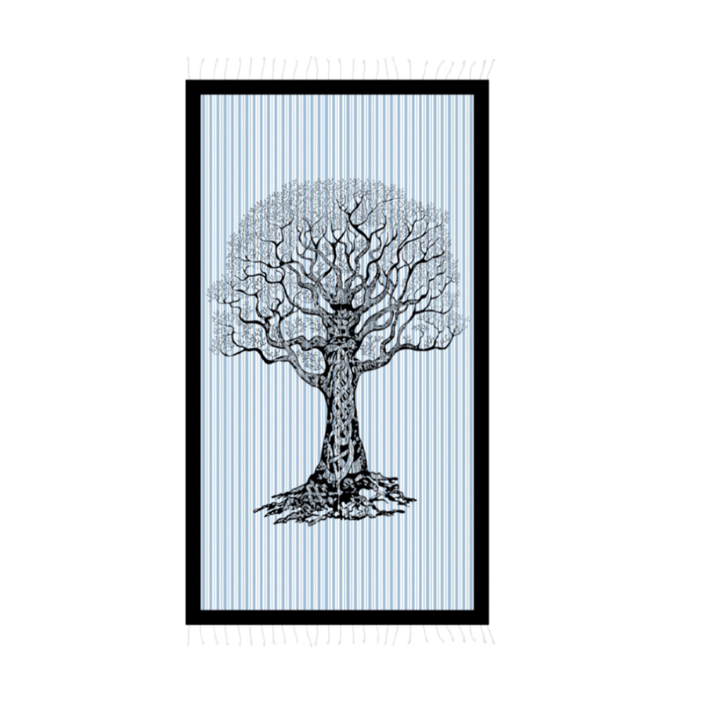 Telo Mare Fouta Modello Moranda Con Frange