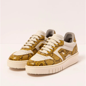 Zapatillas 1777 SNAKE LIMON-CREAM/BELLEVILLE color Limon-cream