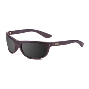 Gafas de sol OCEAN PERISCOPE - Negro brillante / Ahumada