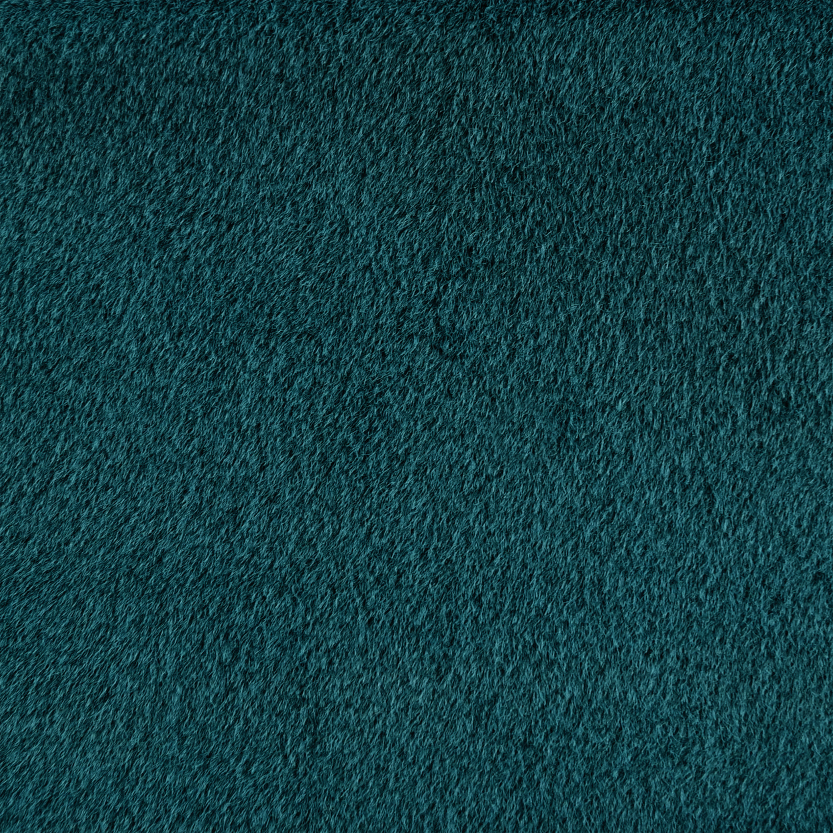 Tissu fausse fourrure rase extra douce avec dos polaire - Bleu Paon