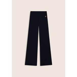 Leggings sportivi a zampa con vita alta e tasca interna