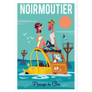 Affiche Noirmoutier Affiche seule